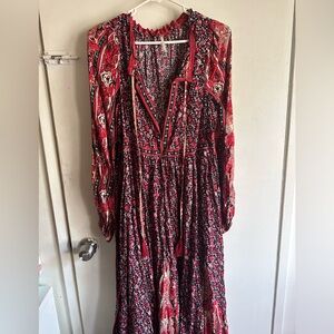 Free People Happy Feelings Midi dress